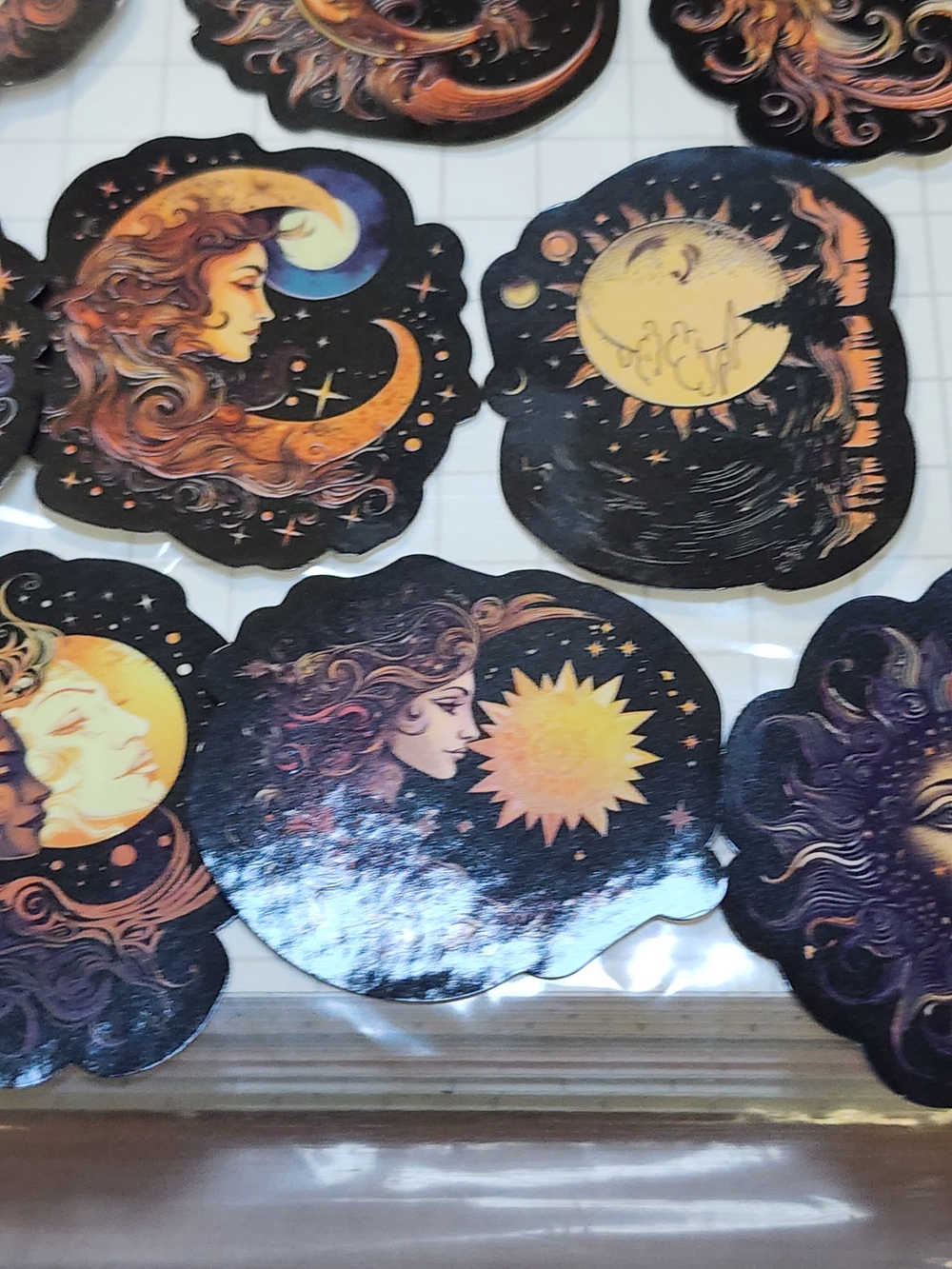 50 Celestial Moon & Sun Sticker - Picture 5 of 7